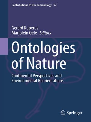 cover image of Ontologies of Nature